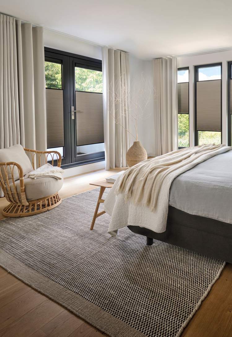 Luxaflex® raamdecoratie met slimme bediening
